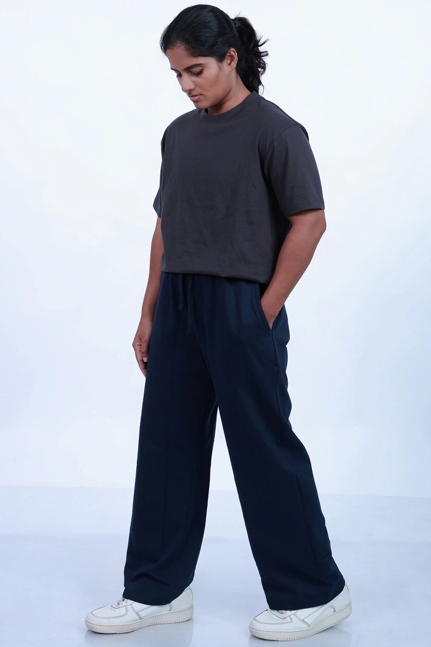 Relaxed Fit Jogger - Navy Blue