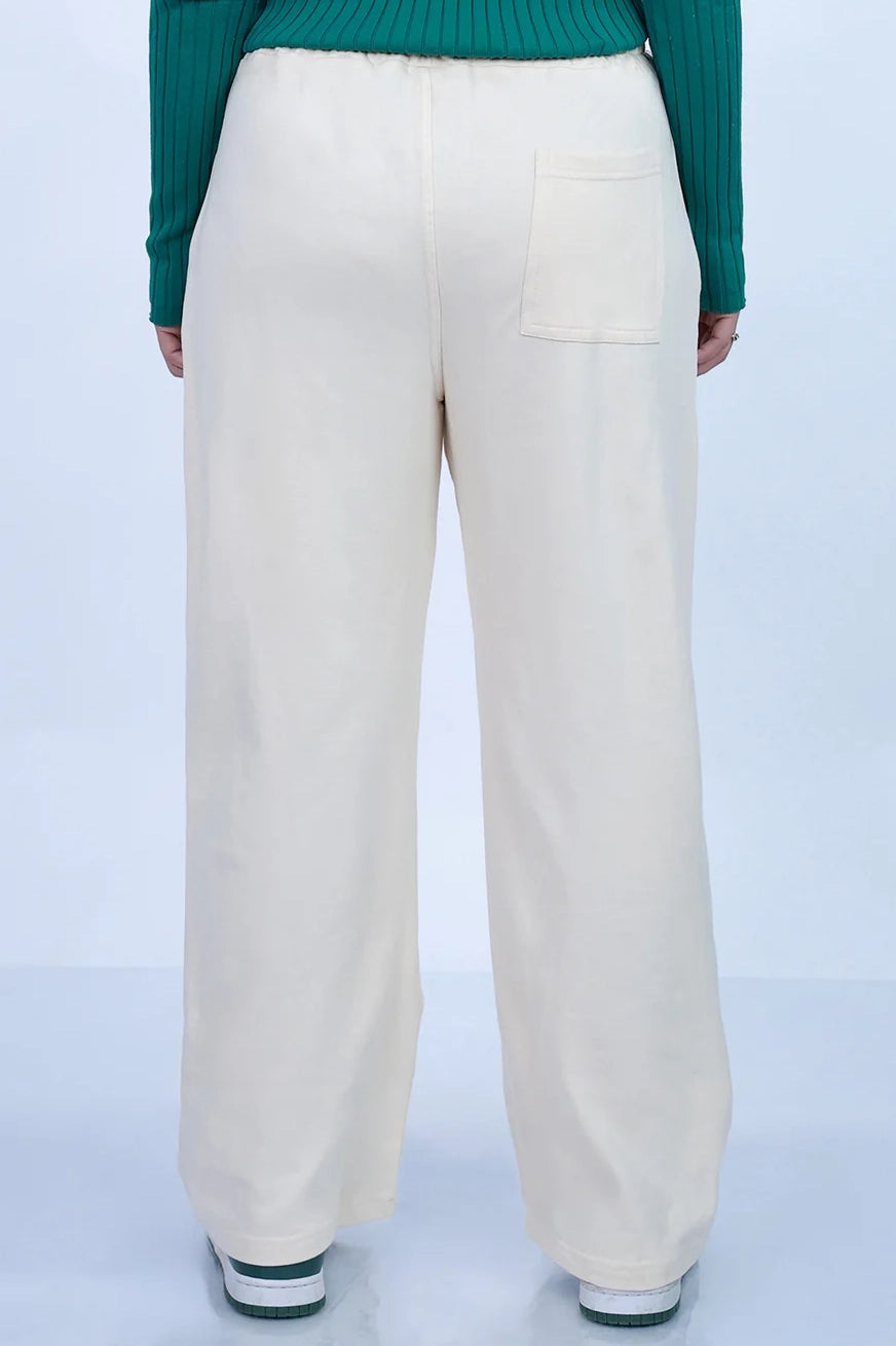 Relaxed Fit Jogger - Beige